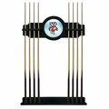 Holland Bar Stool Co Wisconsin "Badger" Cue Rack in Black Finish CueBKWI-Bdg